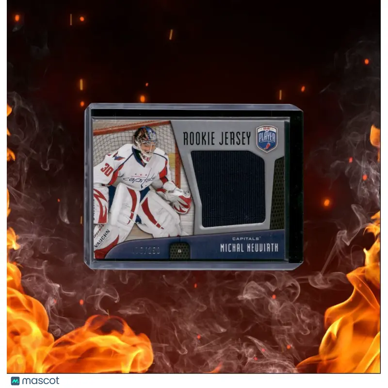 2009-10 Upper Deck Be A Player Michal Neuvirth Jersey 075/250 #RJ-MN