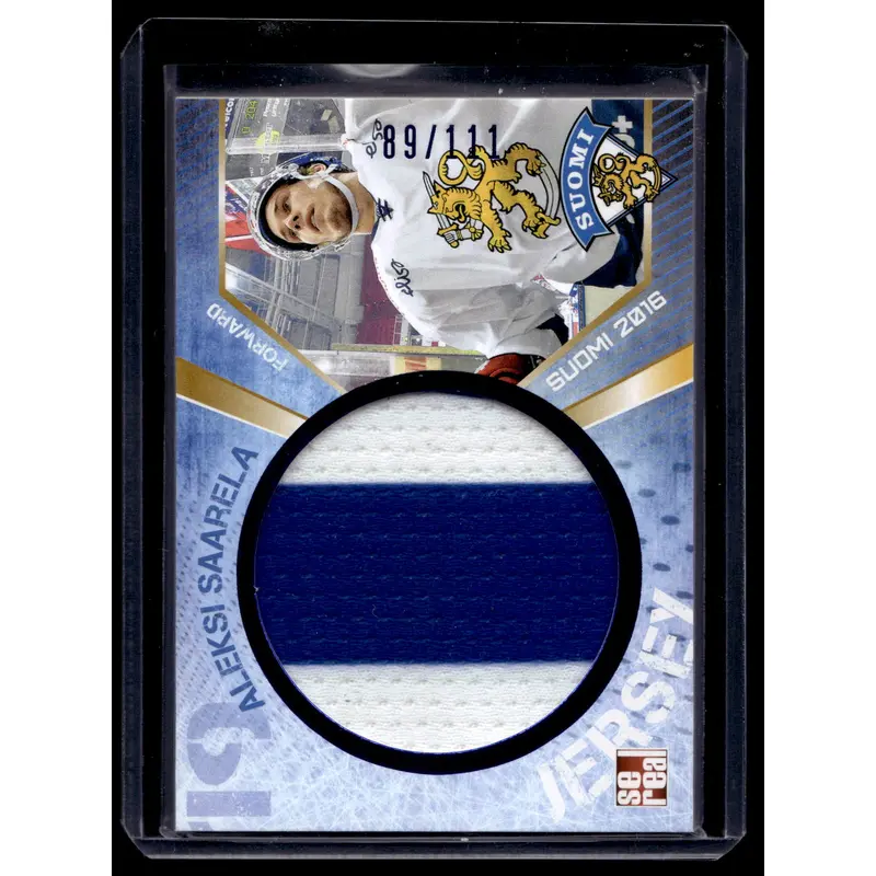 2016 Sereal Team Finland Jerseys - Aleksi Saarela #FIN-JER-018 /111