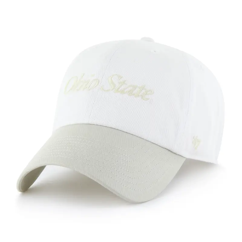 OHIO STATE BUCKEYES FOUNDATION SCRIPT TWO TONE '47 CLEAN UP