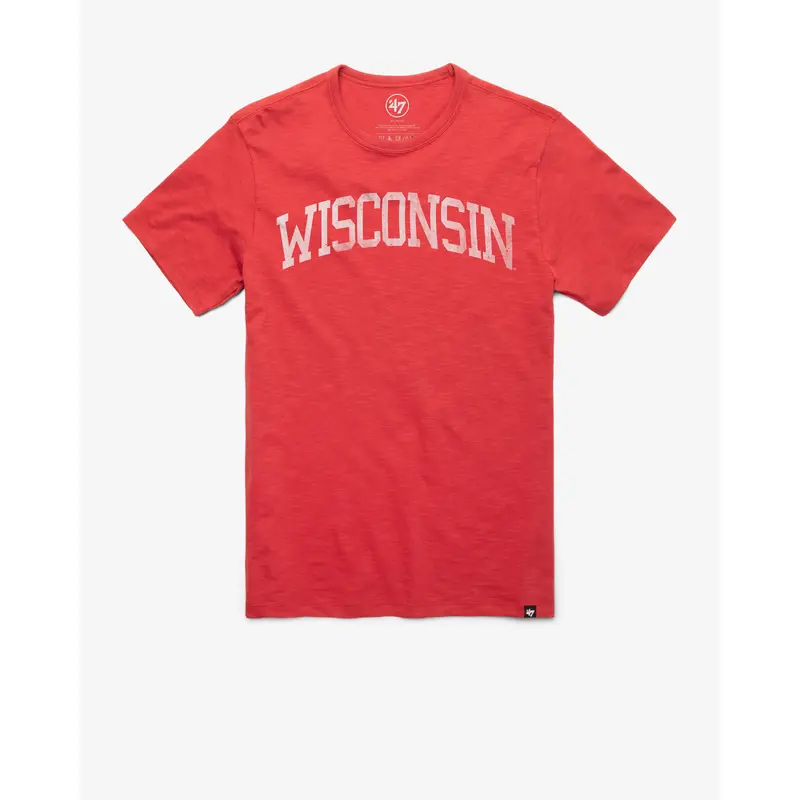WISCONSIN BADGERS CLASSIC BLOCK '47 SCRUM TEE