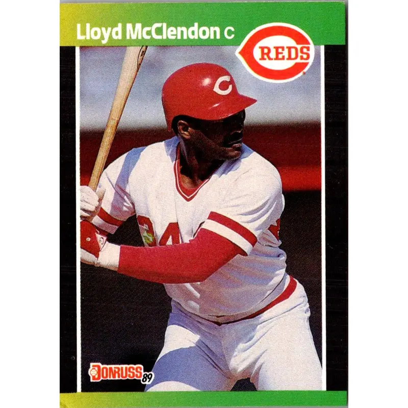 1989 Donruss Lloyd McClendon #595