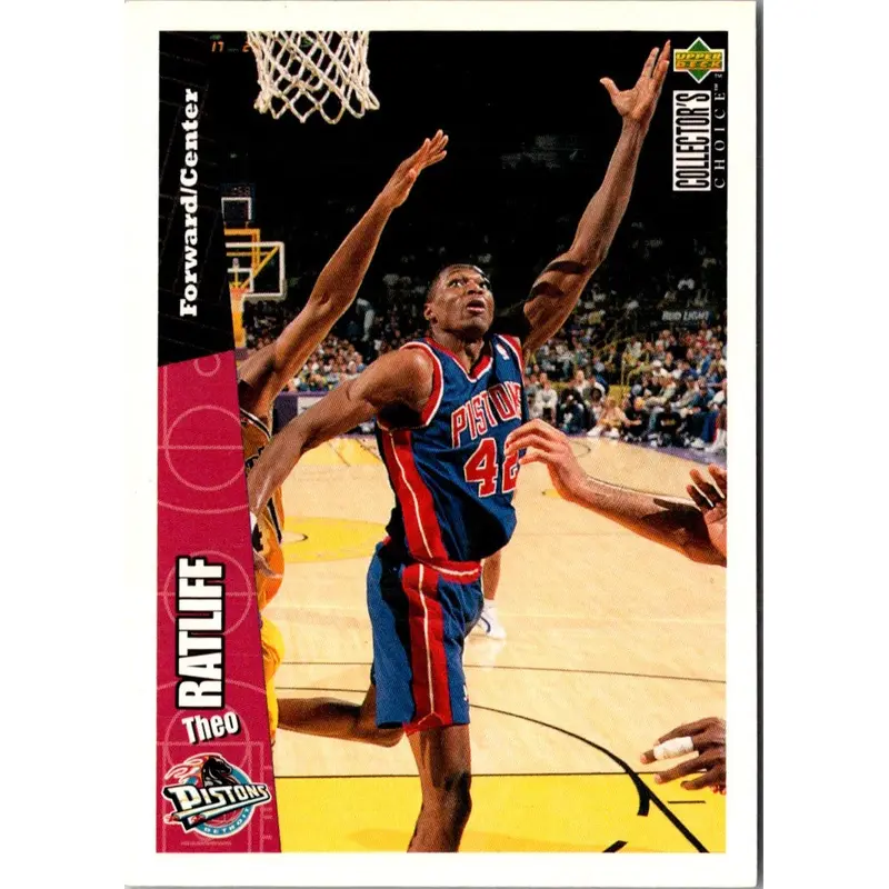1996 Collector's Choice Theo Ratliff #48