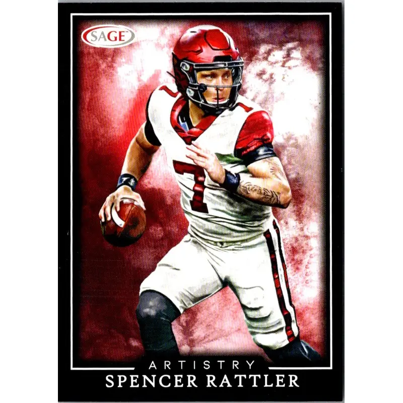 2022 SAGE Artistry Spencer Rattler #ART-SR