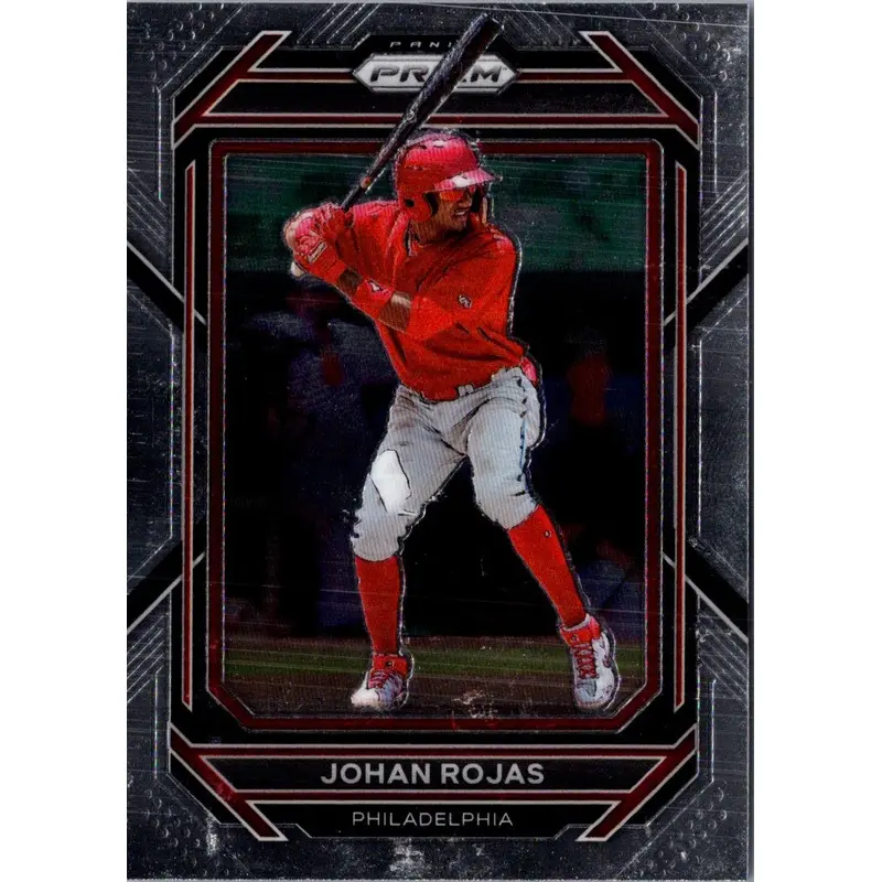 2023 Panini Prizm Blue Ice Johan Rojas #43