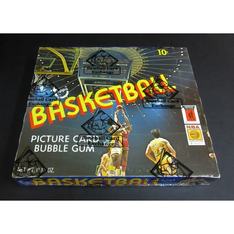 1972/73 Topps Basketball Unopened Wax Box