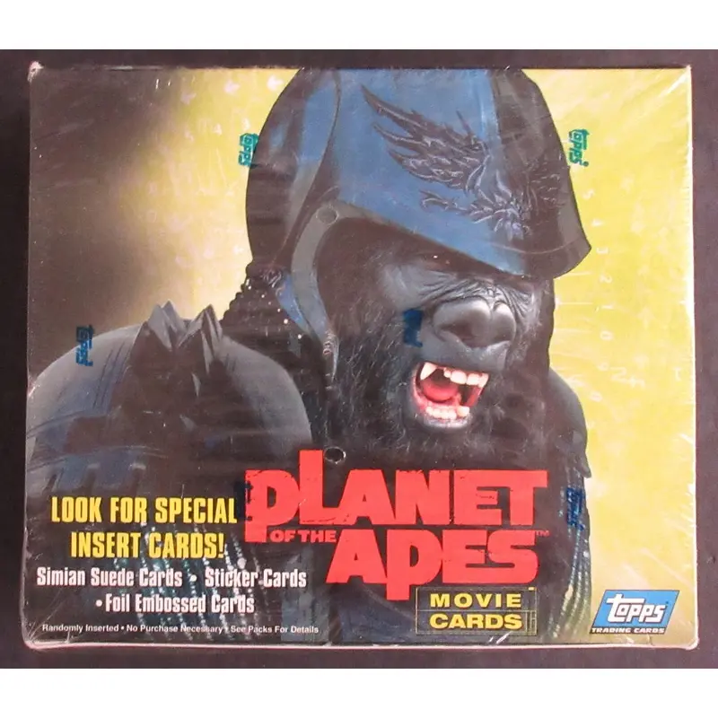 2001 Topps Planet of the Apes Box (24/8)