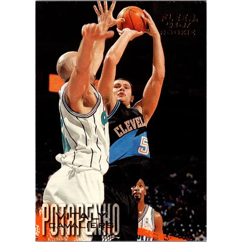 1996 Fleer Vitaly Potapenko #169 Rookie
