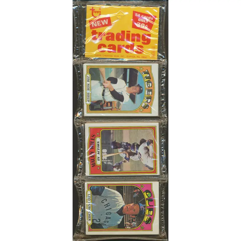 1970 Topps Baseball Unopened Rack Pack