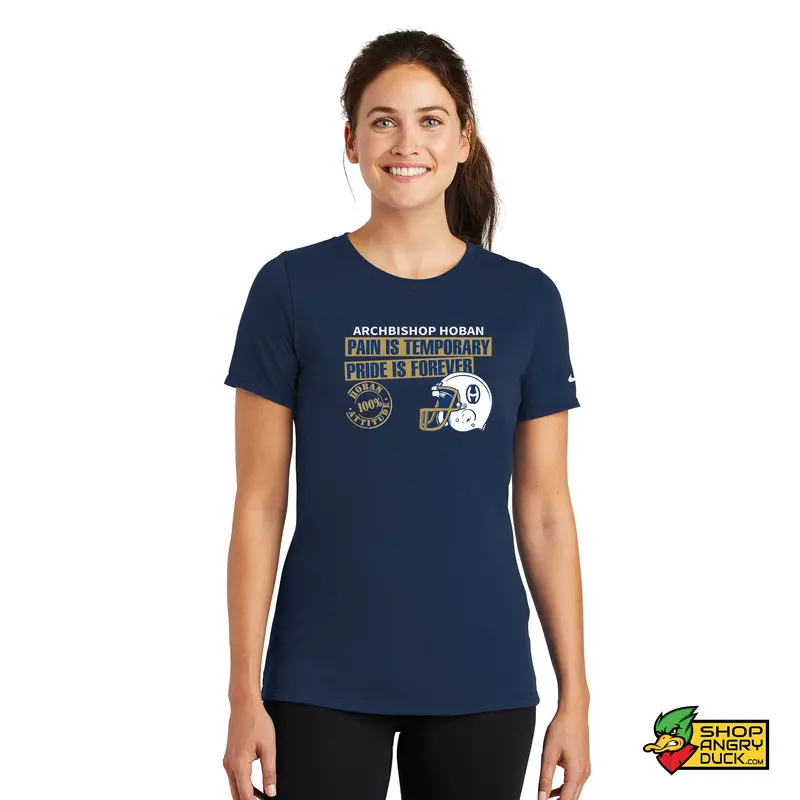 Hoban Football Pain Nike Ladies Fitted T-shirt