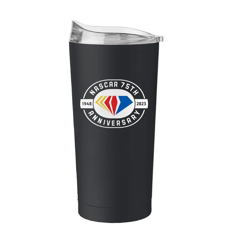 Nascar 75TH Anniversary 20oz Powder Coat Tumbler