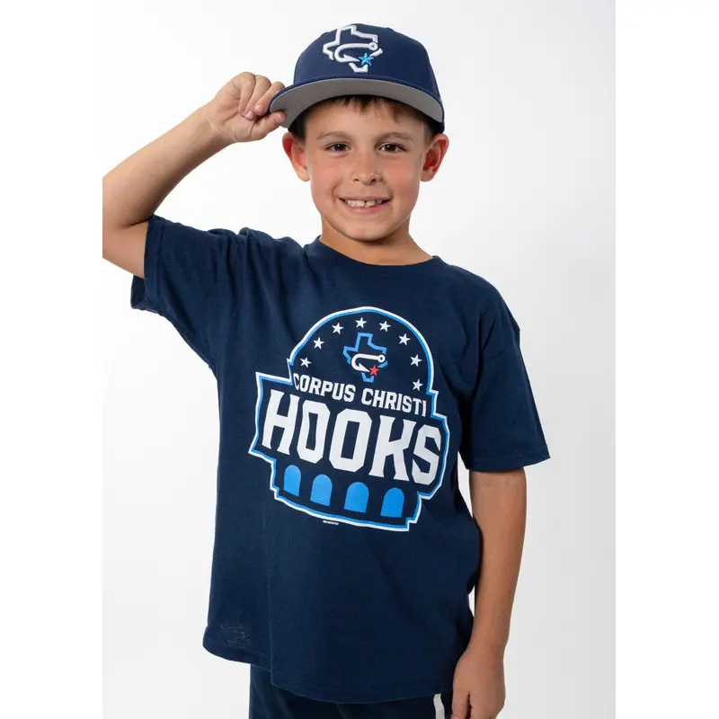 Youth T Primary Logo - Navy