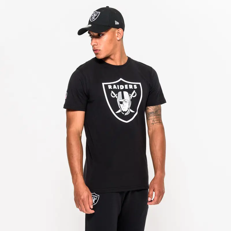 Team Logo Tee - Las Vegas Raiders - Sort