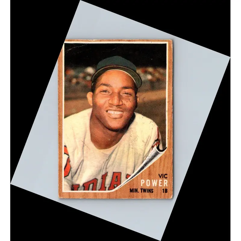1962 Topps Vic Power #445