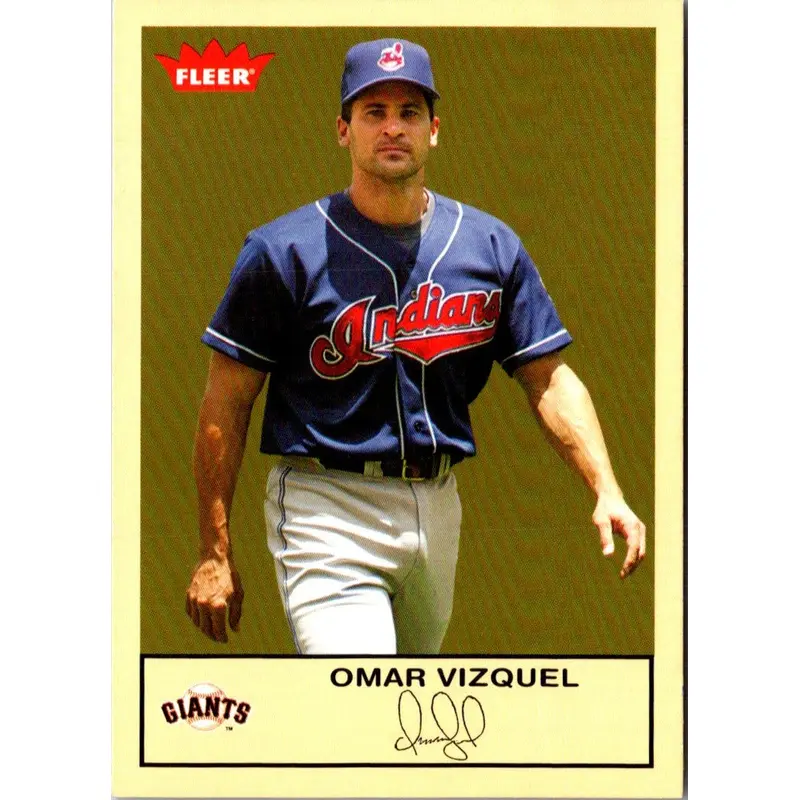 2005 Fleer Tradition Omar Vizquel #155