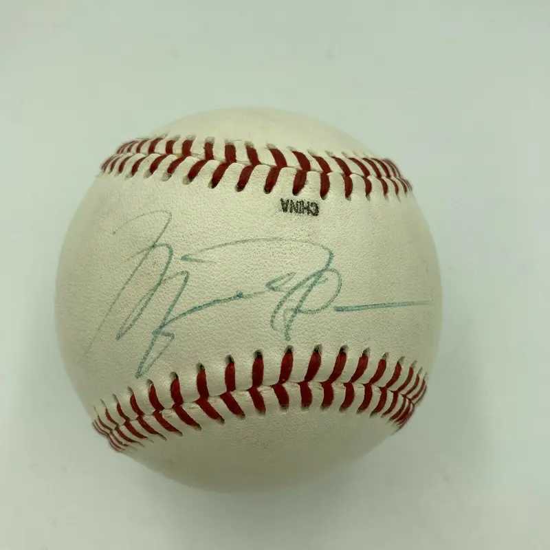 Beautiful Michael Jordan Rookie Signed 1994 Official Minor League Baseball JSA