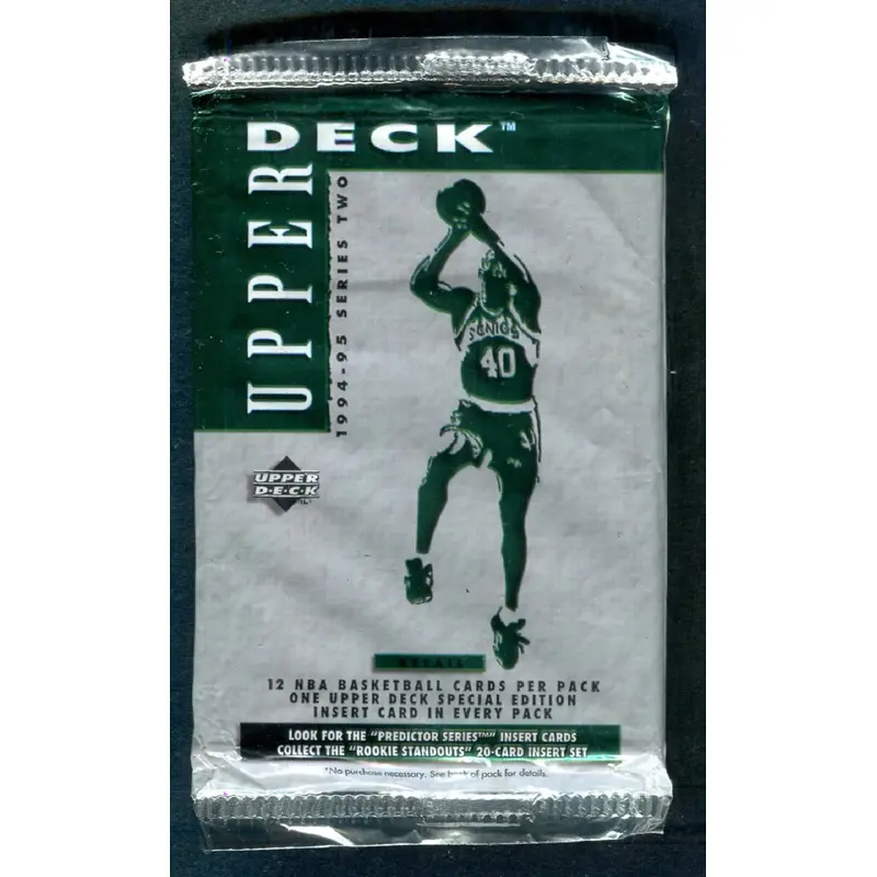 1994/95 Upper Deck Basketball Unopened Series 2 Pack (Retail)
