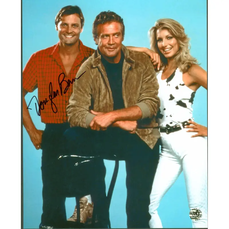 Doug Barr The Fall Guy Authentic Signed 8x10 Photo Autographed Wizard World 2