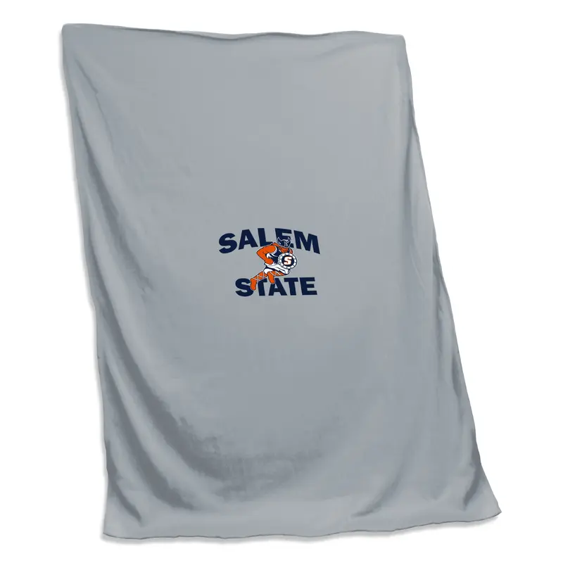 Salem State Screened Sweatshirt Blanket