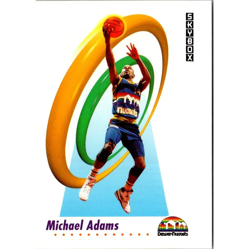1991 SkyBox Michael Adams #67