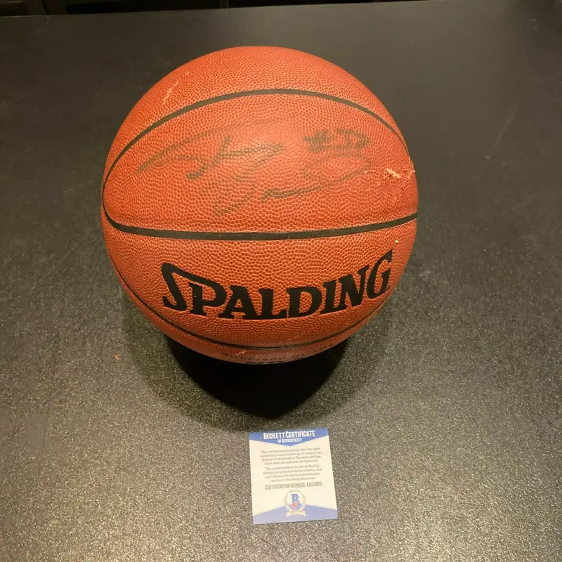 Shaquille O'Neil Signed Spalding NBA Basketball With Beckett COA