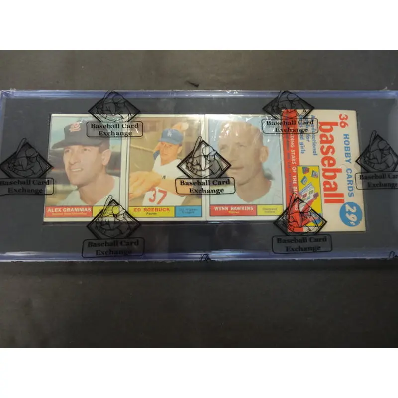 1961 Topps Baseball Unopened Rack Pack (Authenticate)
