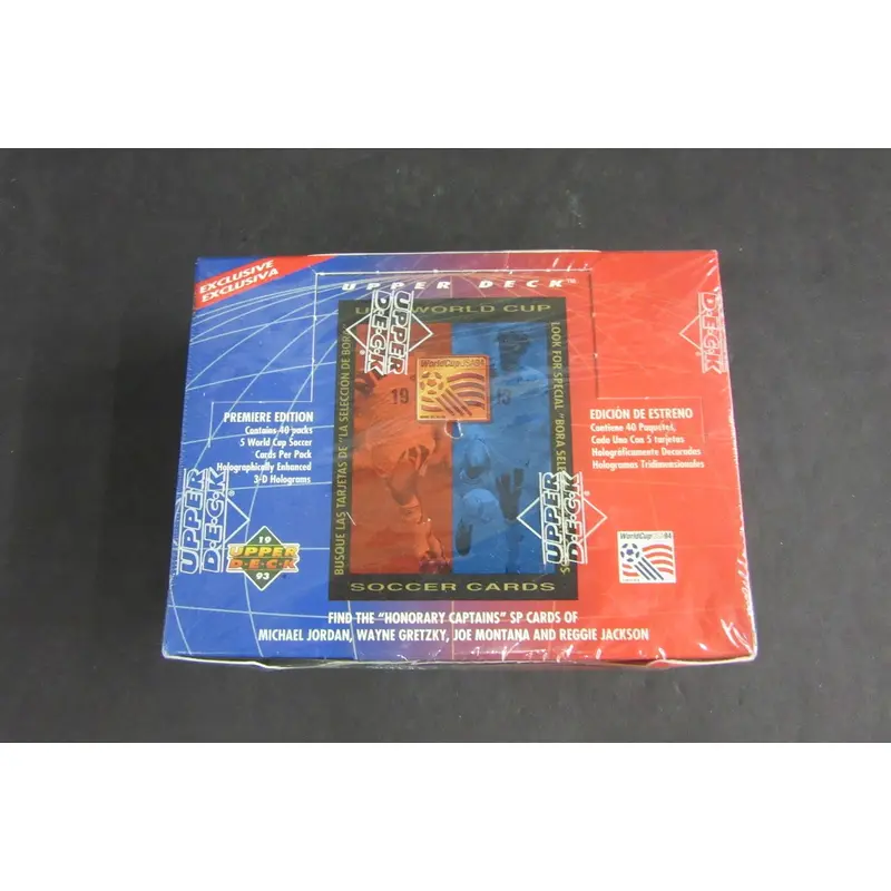 1993 Upper Deck World Cup '94 Soccer (Football) Box (40/5)