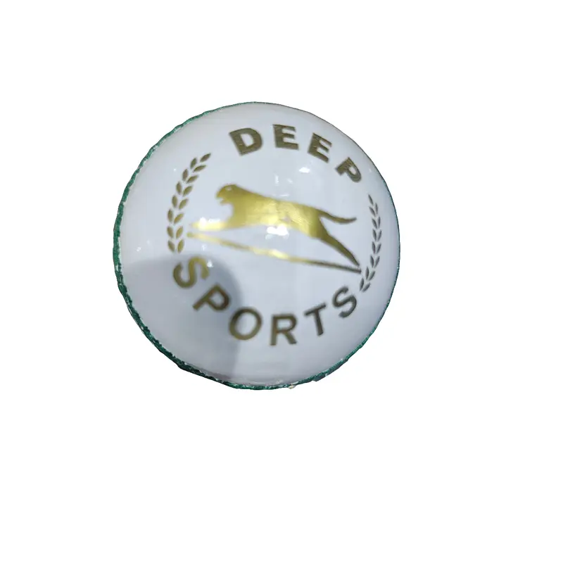 White Deep tournament Leather Ball Deep | Kibi Sports