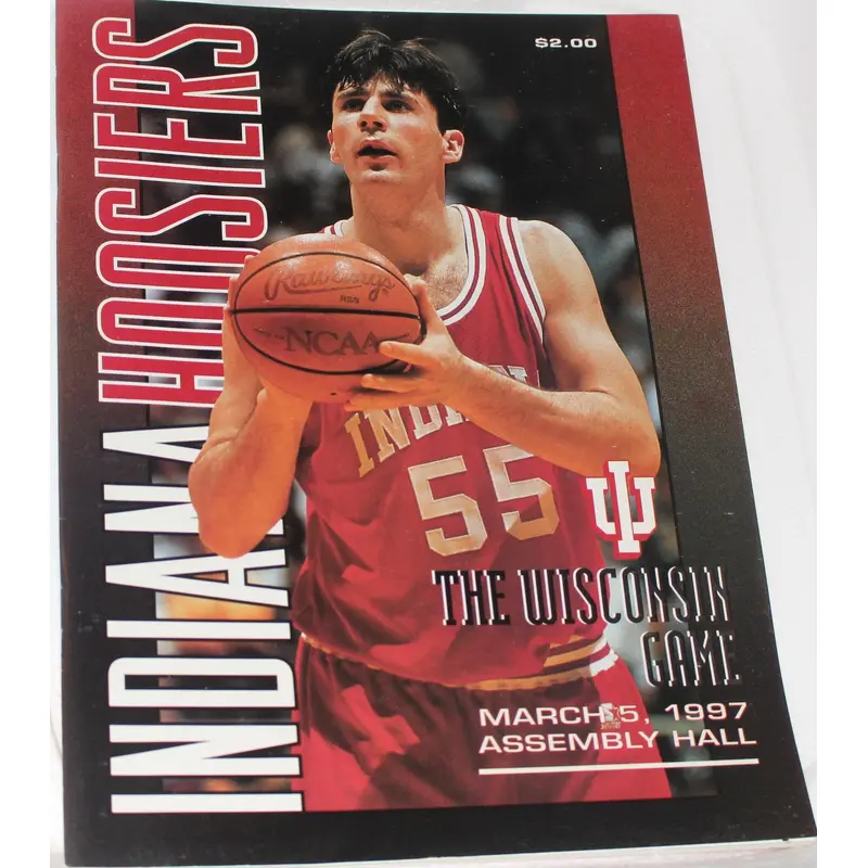 1997 Wisconsin at Indiana University Basketball Program