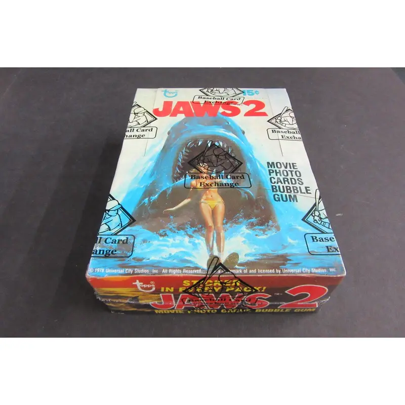 1978 Topps Jaws 2 Unopened Wax Box (Authenticate)