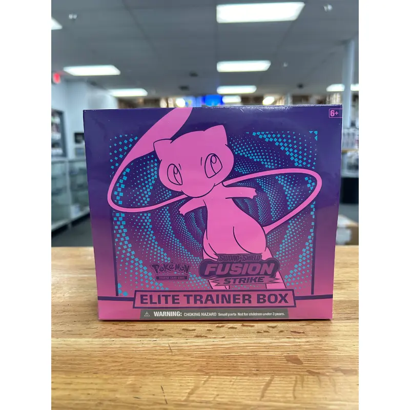 Pokemon Sword & Shield Fusion Strike Elite Trainer Box