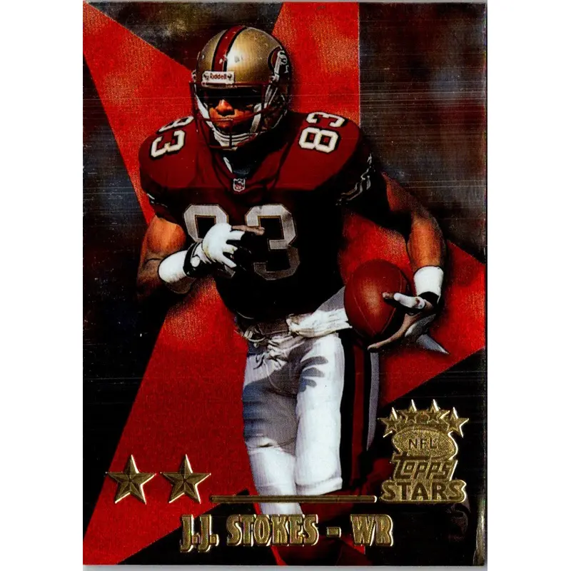 1999 Topps Stars Two Star J.J. Stokes #42