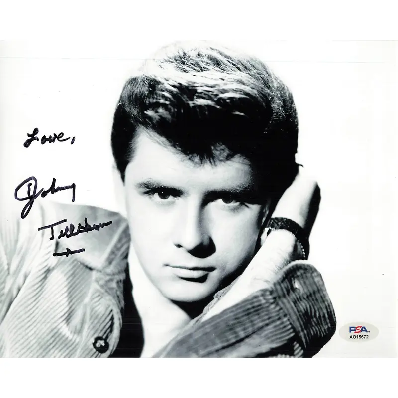 Johnny Tillotson signed 8x10 photo PSA/DNA Autographed Musician Singer-Songwriter