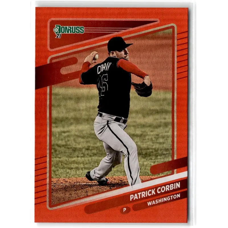 2021 Donruss Holo Red Patrick Corbin #160