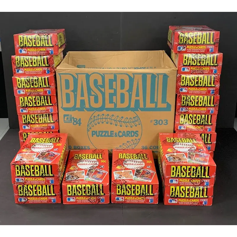1984 Donruss Baseball Unopened Wax Case (20 Box) (BBCE)