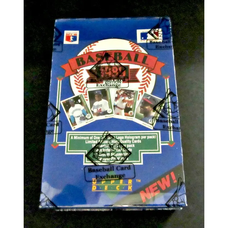 1989 Upper Deck Baseball Low Series Box