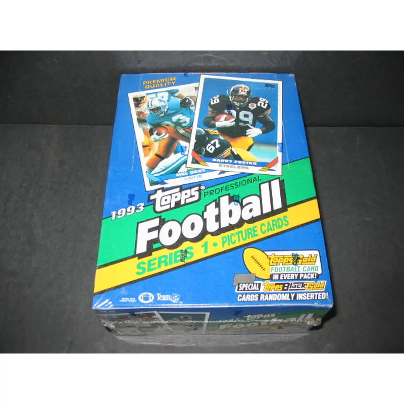 1993 Topps Football Series 1 Box