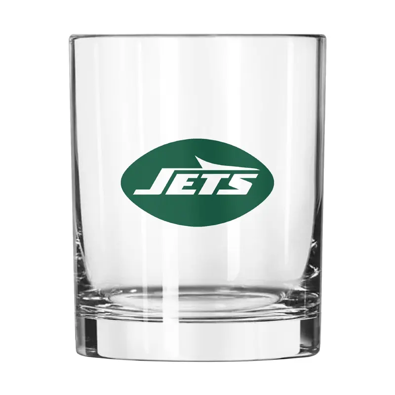 New York Jets 14oz Gameday Rocks Glass