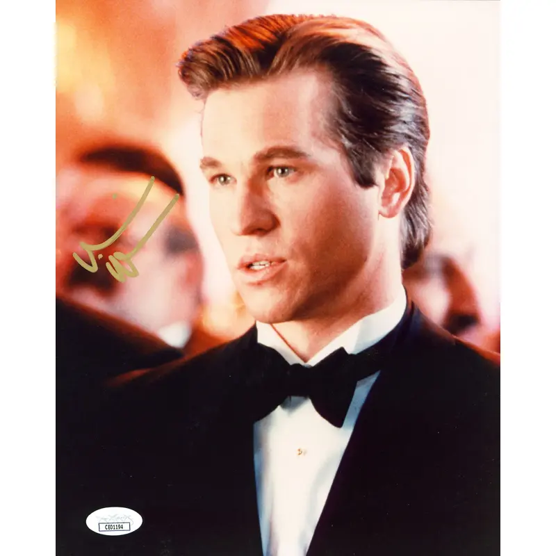Val Kilmer Batman Forever Authentic Signed 8x10 Vertical Photo JSA #CE01194
