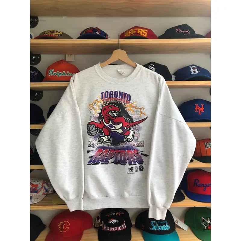 Vintage 1994 Toronto Raptors Crewneck Size Large