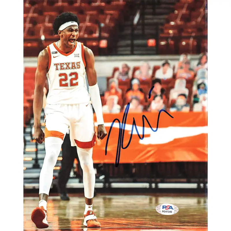 KAI JONES signed 8x10 photo PSA/DNA Texas Longhorns Autographed