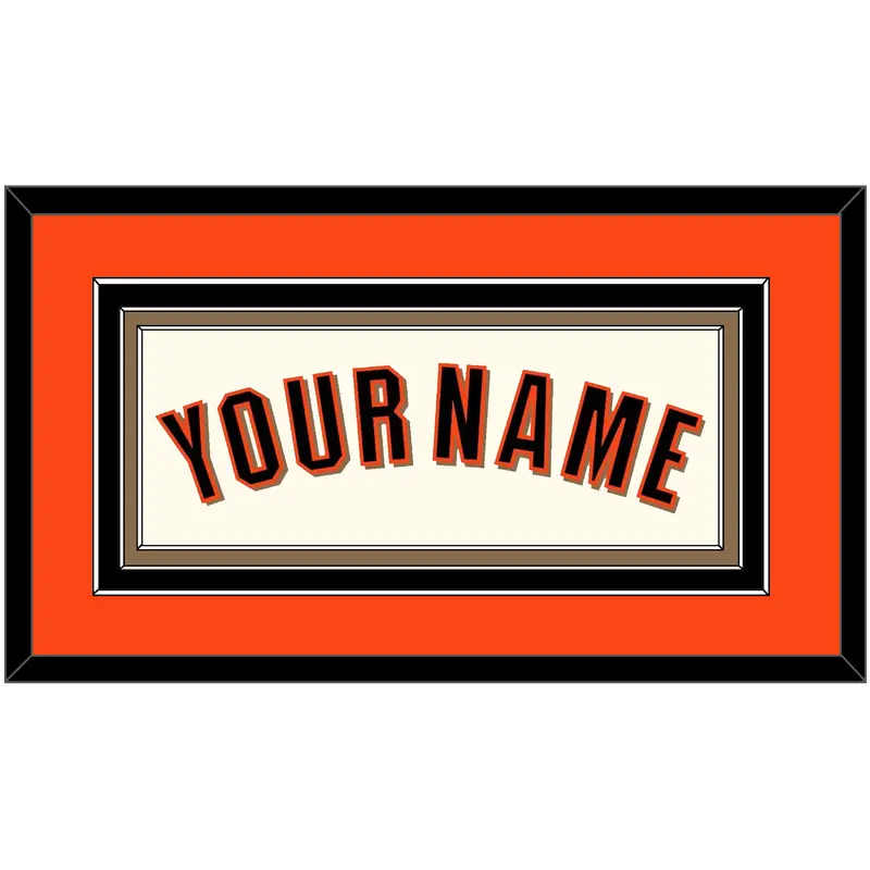 San Francisco Name - Home Cream (2022-2023) - Triple Mat 2