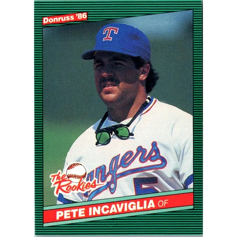 1986 Donruss The Rookies Pete Incaviglia #23