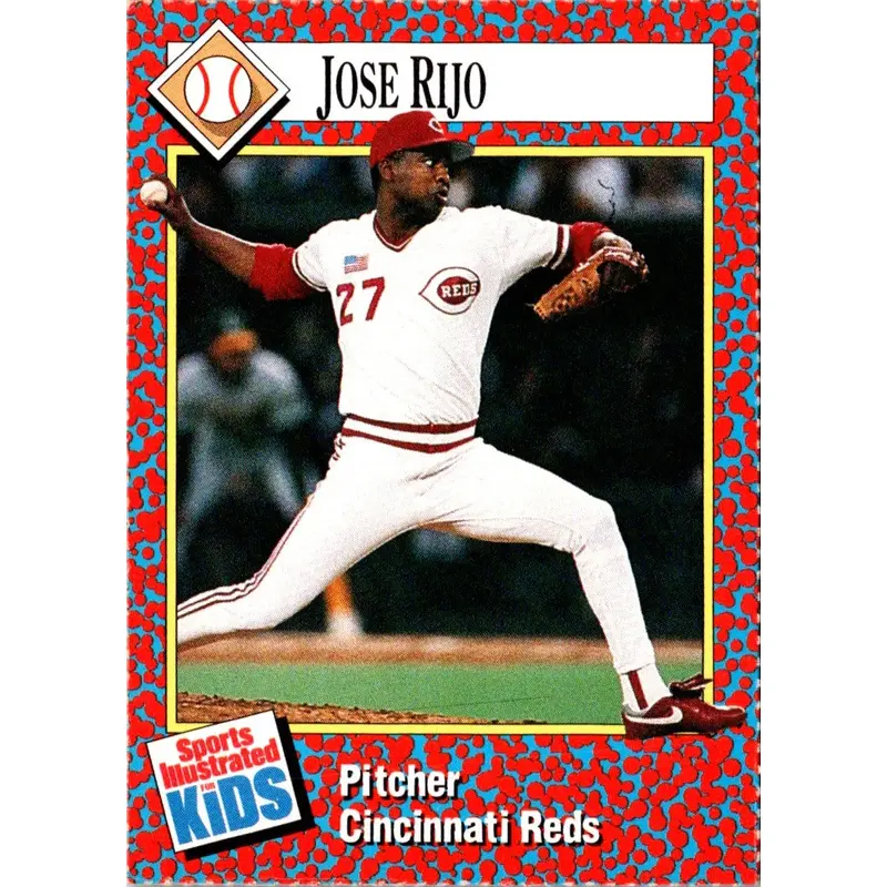 1991 Pepsi Superstar Jose Rijo #5