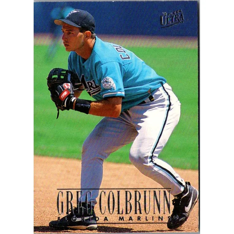 1996 Ultra Greg Colbrunn #197