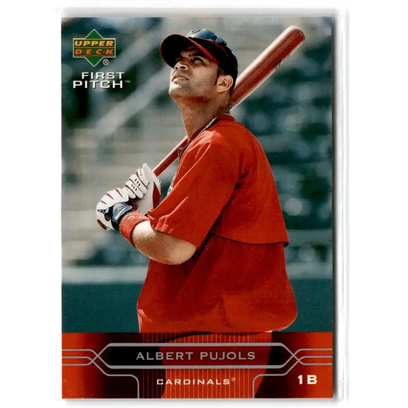 2005 Upper Deck First Pitch Albert Pujols #183