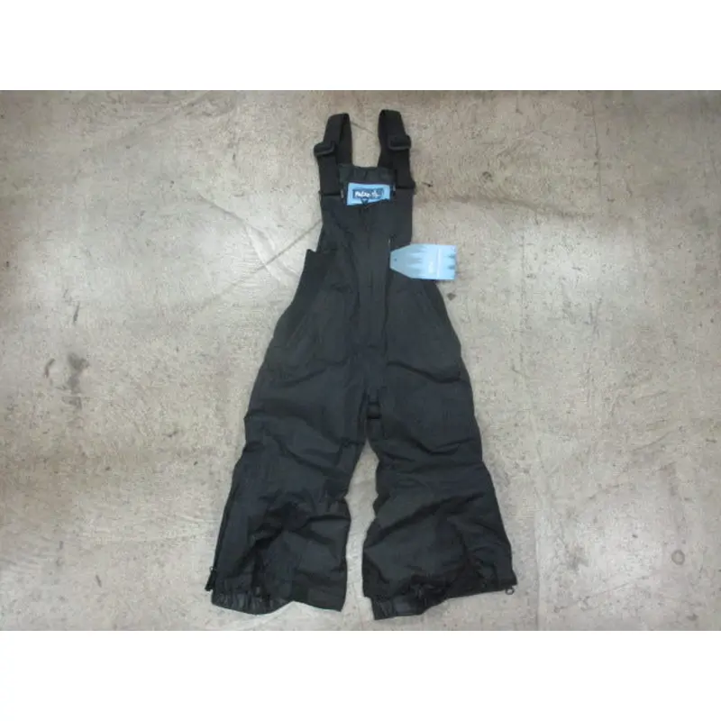 New Pulse Toddler Overland Ski Bibs Black Size 3T
