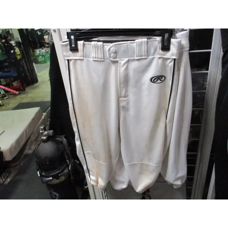 Used Rawlings White Knickers Size Youth Large