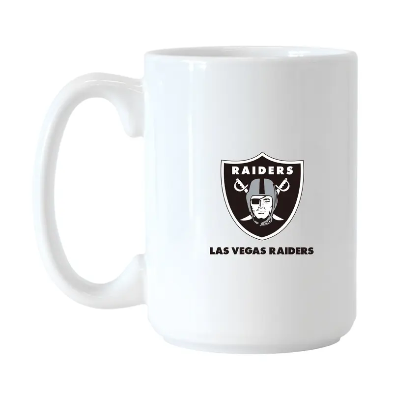 Las Vegas Raiders 15oz Letterman Sublimated Mug