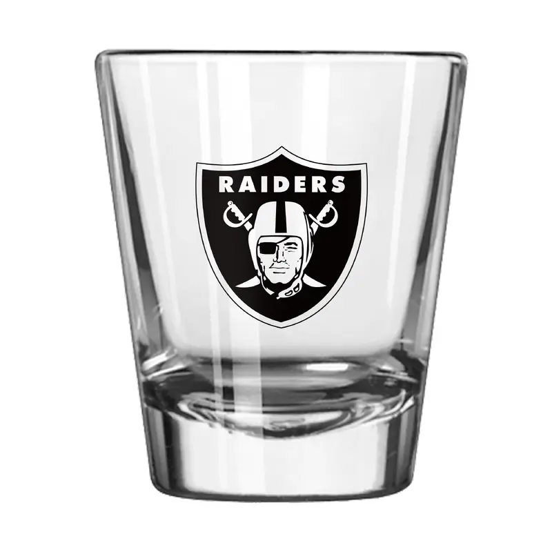 Las Vegas Raiders 2oz "Raiders" Gameday Shot Glass