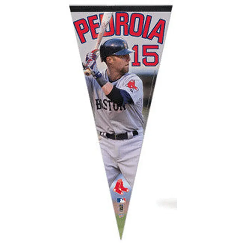 Dustin Pedroia "Big-Time" EXTRA-LARGE Premium Felt Pennant - Wincraft
